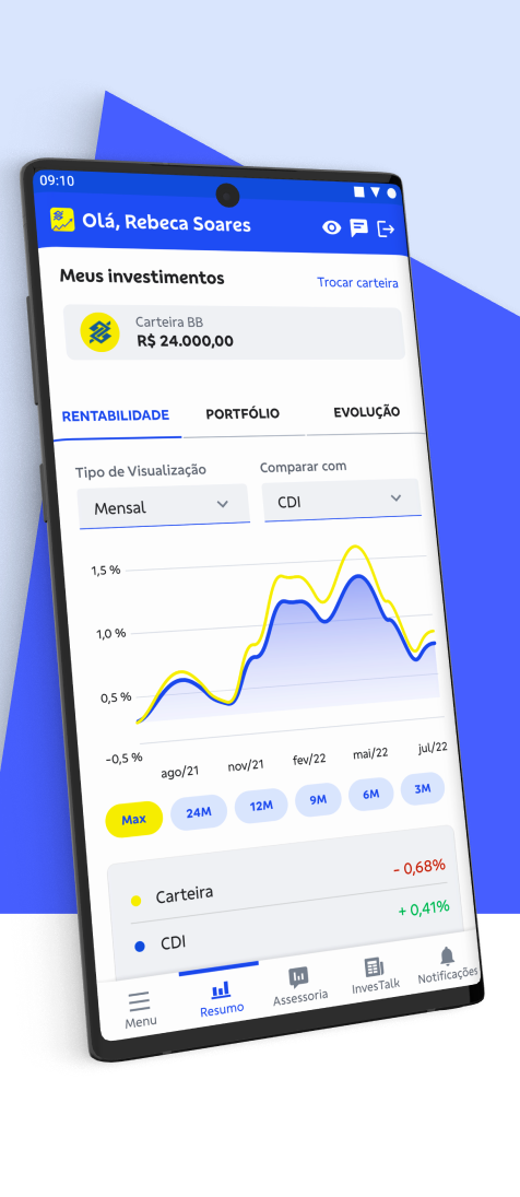 Investimentos BB: Fundos, Tesouro Direto, Ações. Simule Aqui